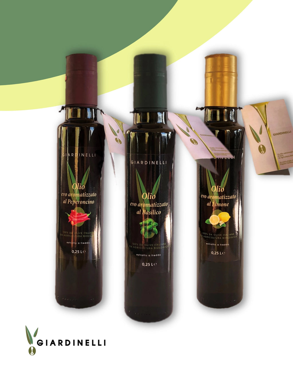 tris oli aromatizzati